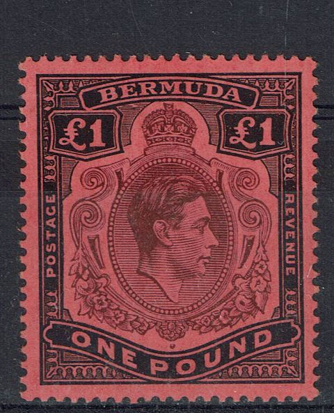 Image of Bermuda SG 121cf LMM British Commonwealth Stamp